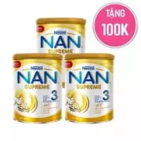 Combo 3 lon NAN Supreme 3, 900g